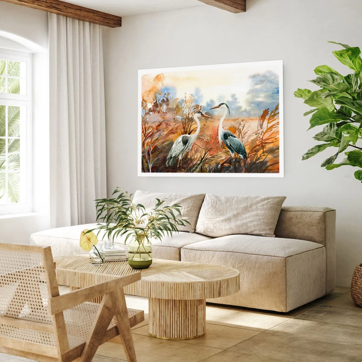 Poster - Where to in Autumn? - 100x70 cm