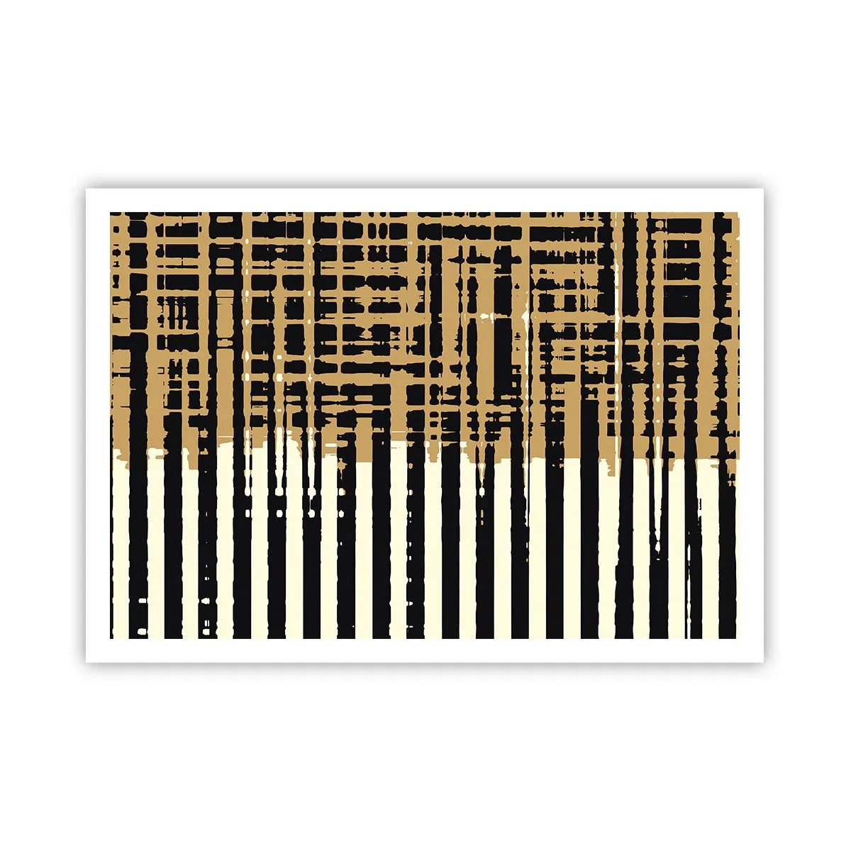 Poster - Architectural Abstract - 100x70 cm