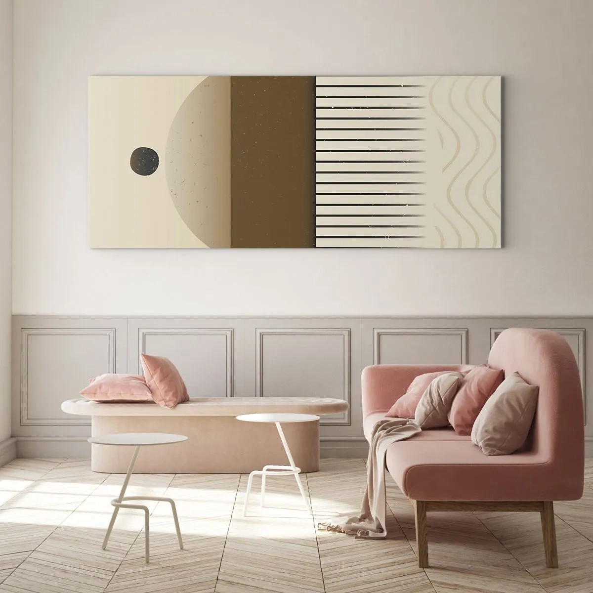 Glass picture - Different States - 160x50 cm
