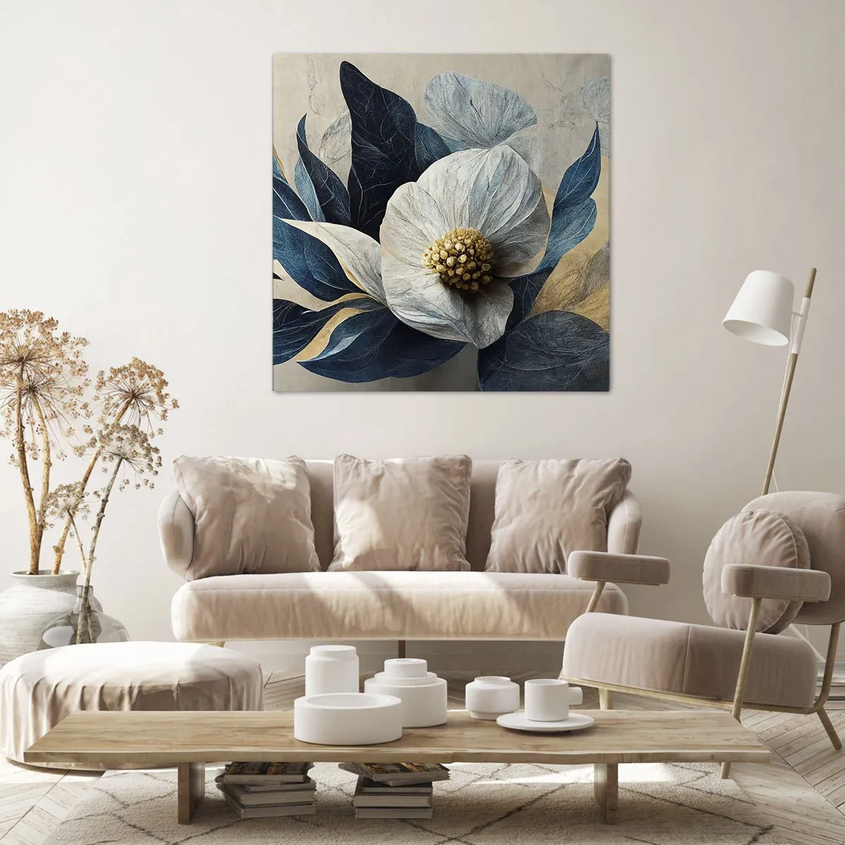 Canvas picture - With a Heart of Gold - 40x40 cm