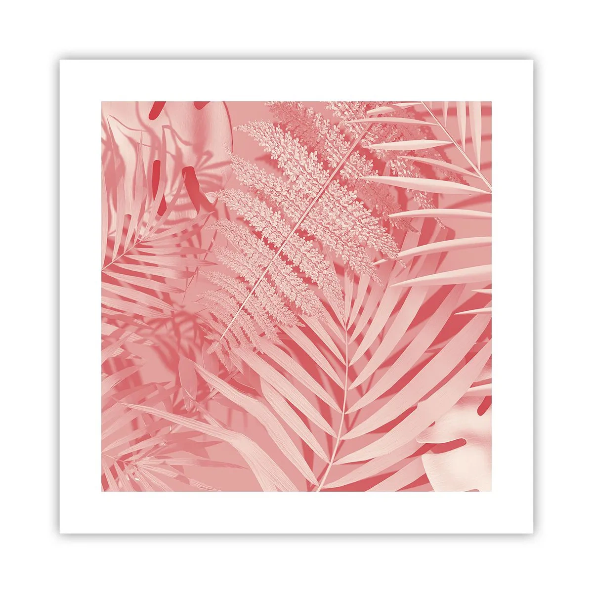 Poster - Pink Concept - 40x40 cm