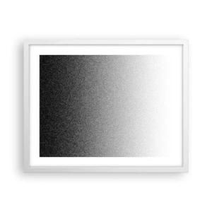 Poster in white frmae - Towards Light - 50x40 cm