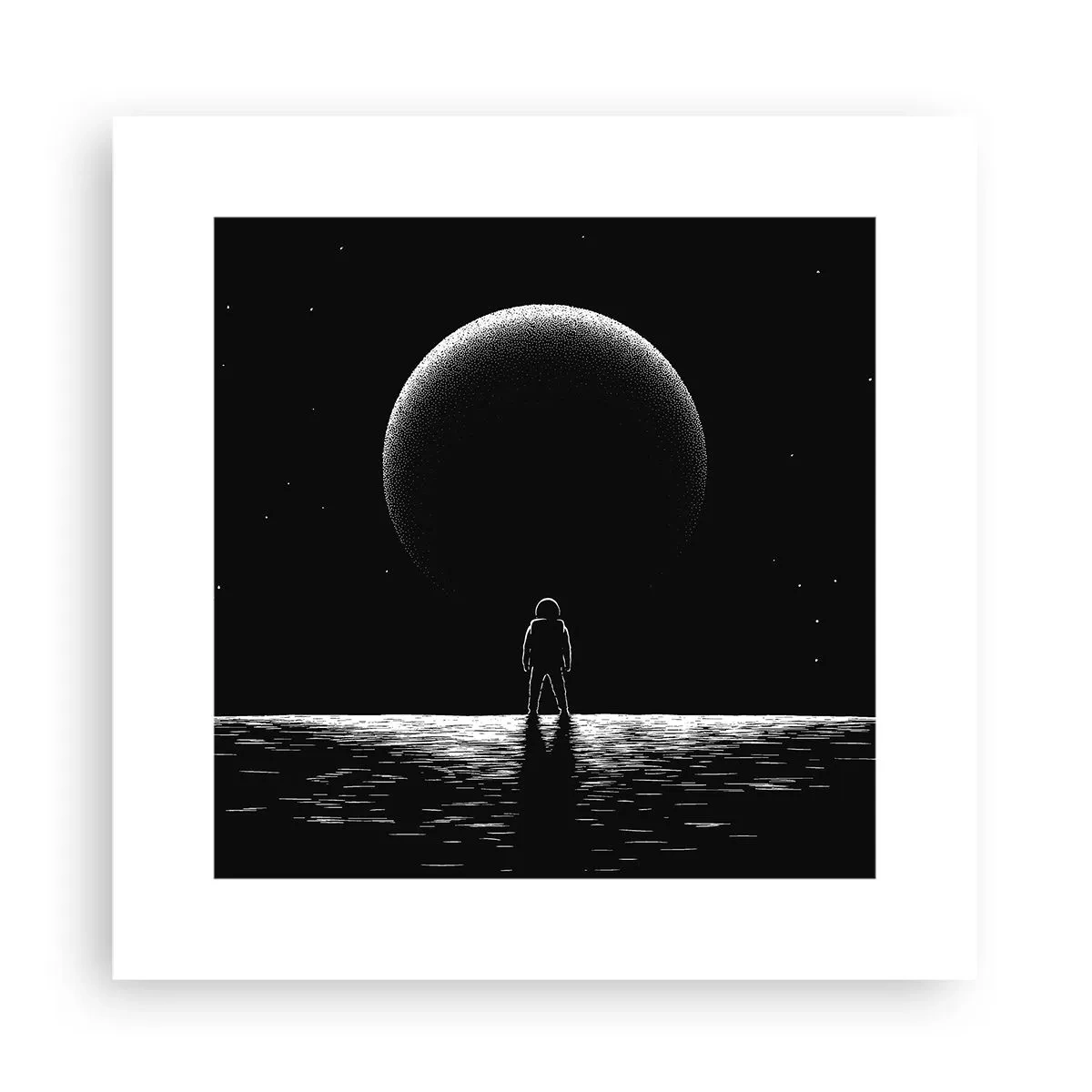 Poster - Face to Face - 30x30 cm