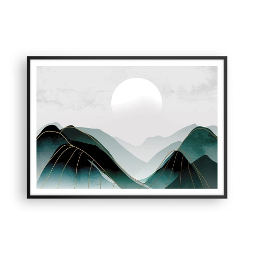 Poster in black frame - In Full Majesty - 100x70 cm