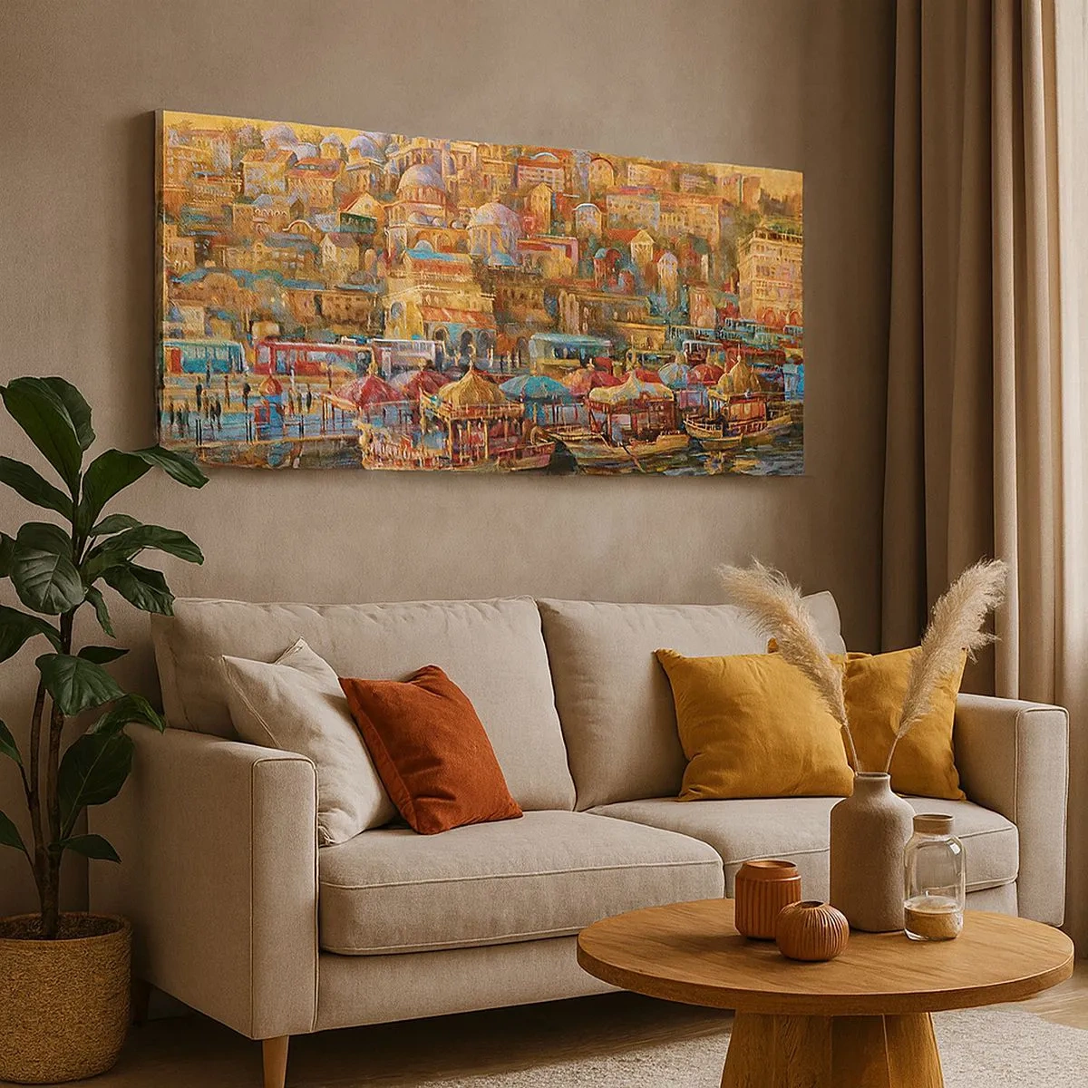 Canvas picture - Istanbul Story - 100x40 cm