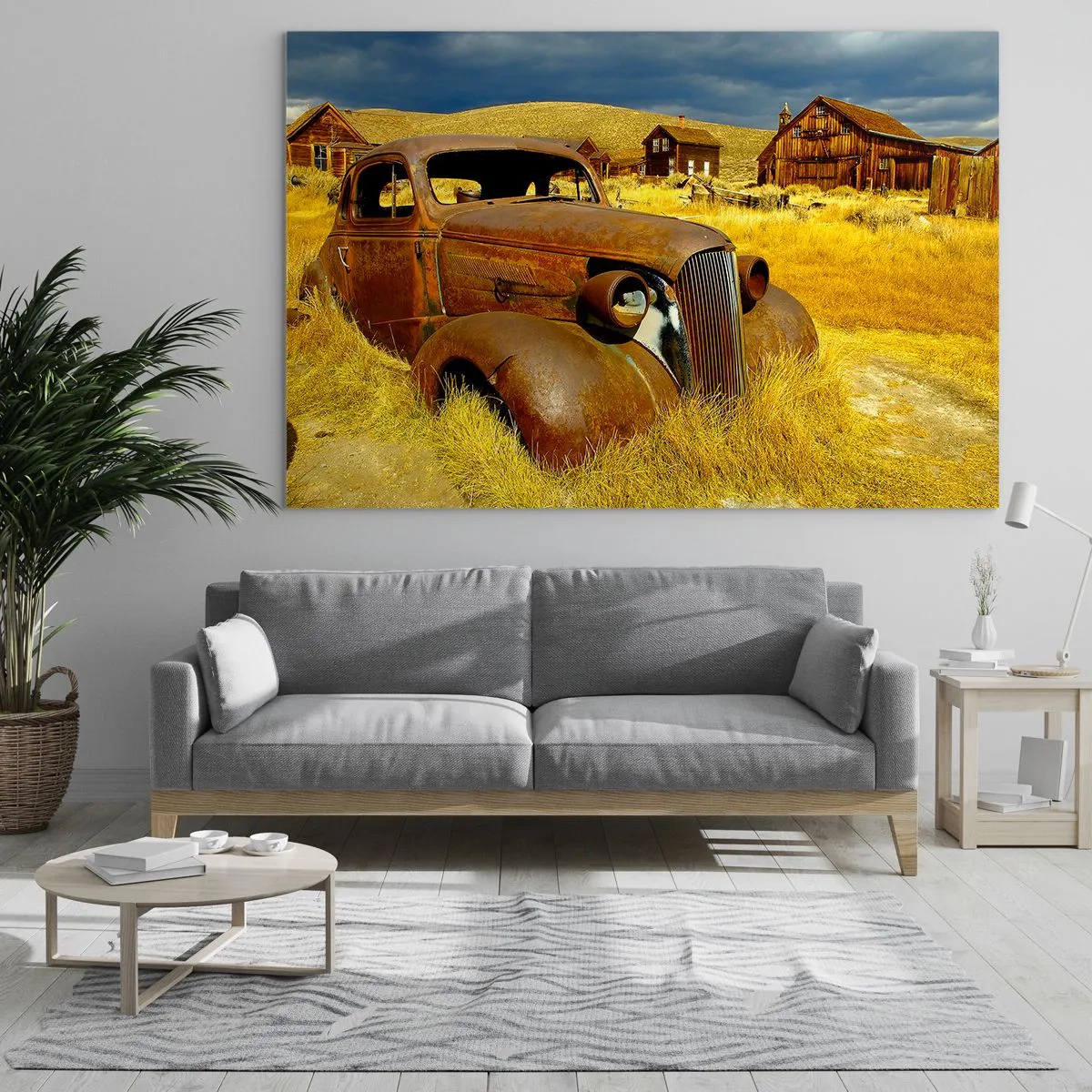 Glass picture - Deserved Rest - 120x80 cm