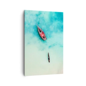 Canvas picture - On the Beaches of Zanzibar, When the Tide Is High - 80x120 cm