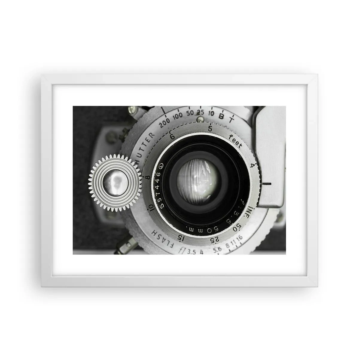 Poster in white frmae - Tale about Hollywood - 40x30 cm