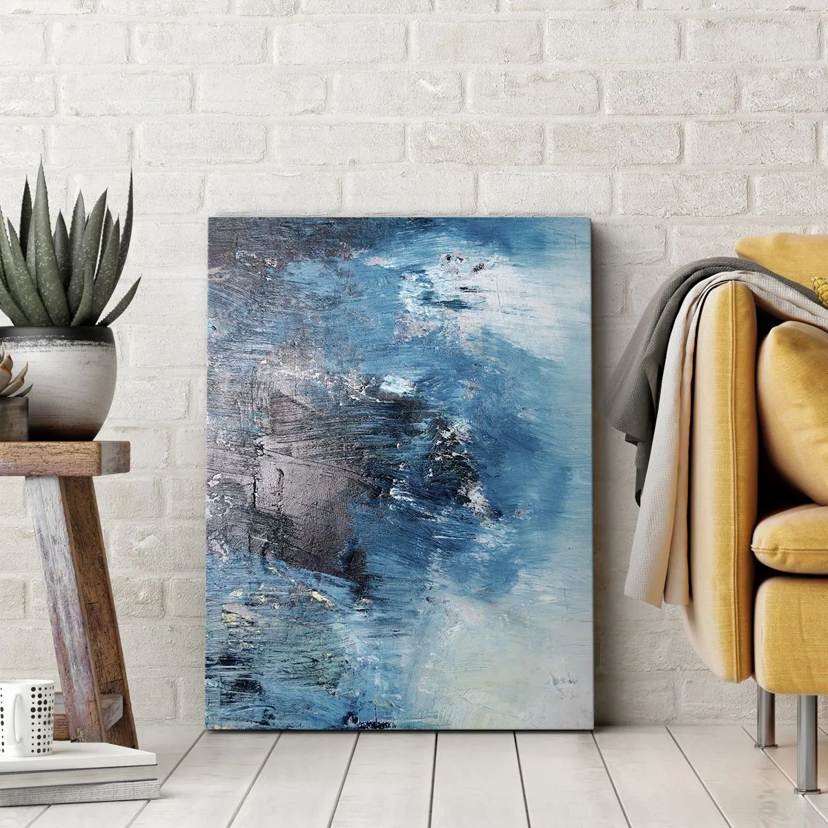 Canvas picture - Blue Rhapsody - 50x70 cm