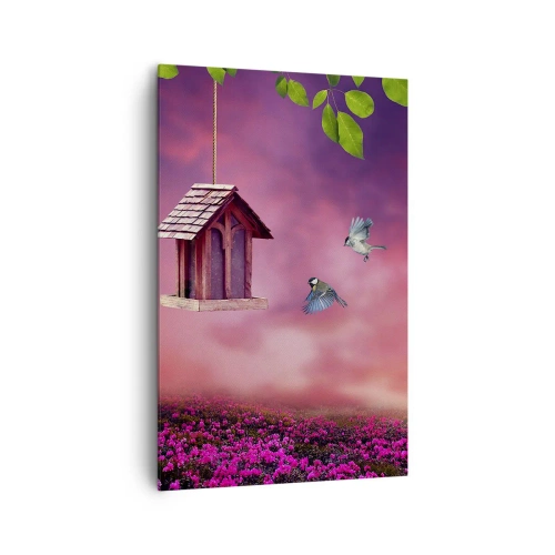 Canvas picture - Invitation to Dinner - 80x120 cm