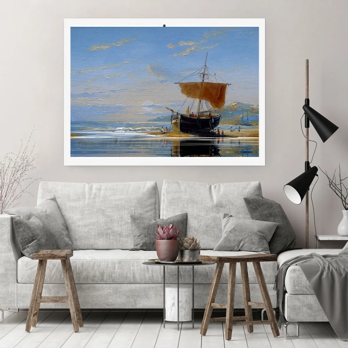 Poster - Water, Earth, Air - 70x50 cm