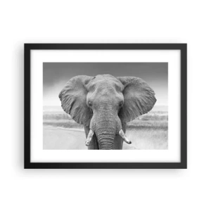 Poster in black frame - Welcome to My World - 40x30 cm