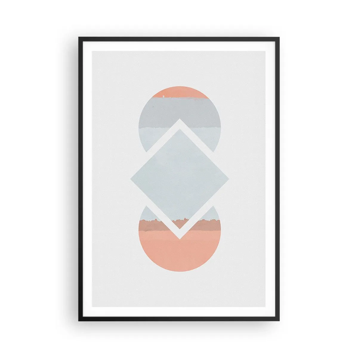 Poster in black frame - Situation Is Clear - 70x100 cm