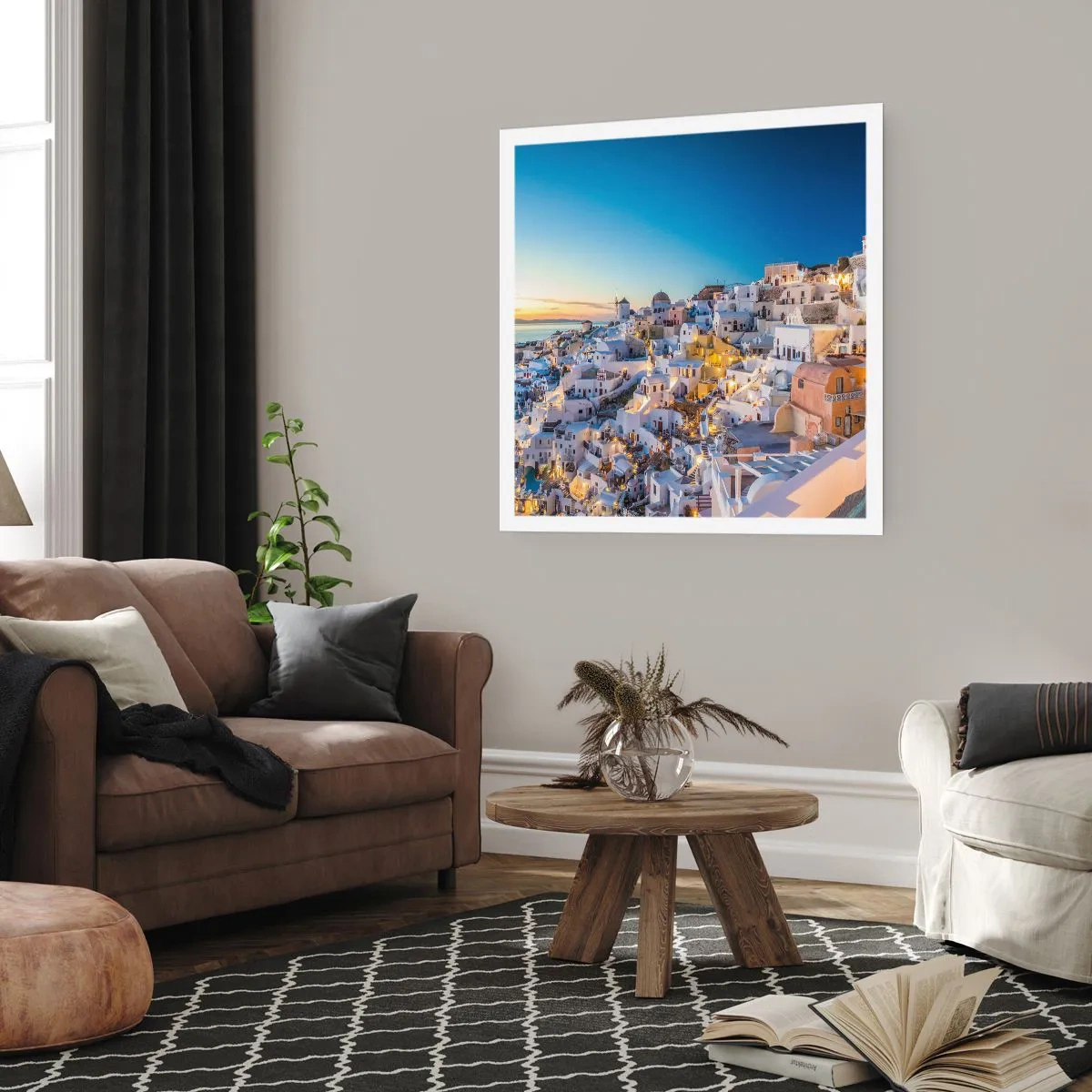 Poster - Essence of Greekness - 60x60 cm
