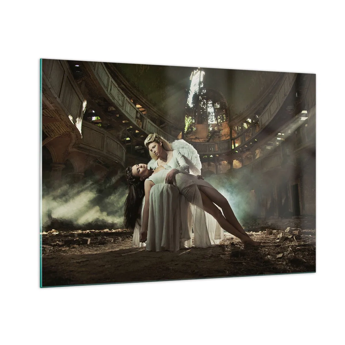 Glass picture - Spirit of Old Theatre - 100x70 cm