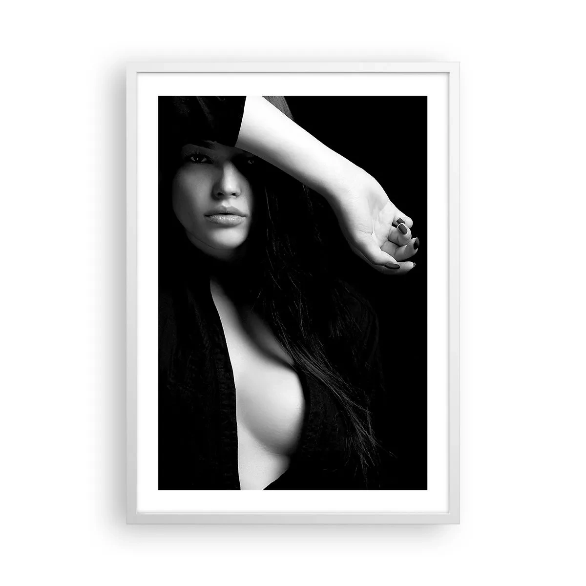 Poster in white frmae - School of Seduction - 50x70 cm
