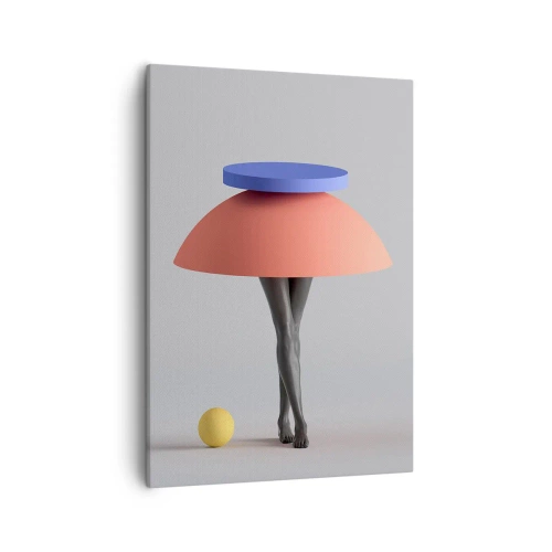 Canvas picture - Surrealistic Composition - 50x70 cm