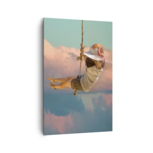Canvas picture - Fun in the Clouds - 80x120 cm