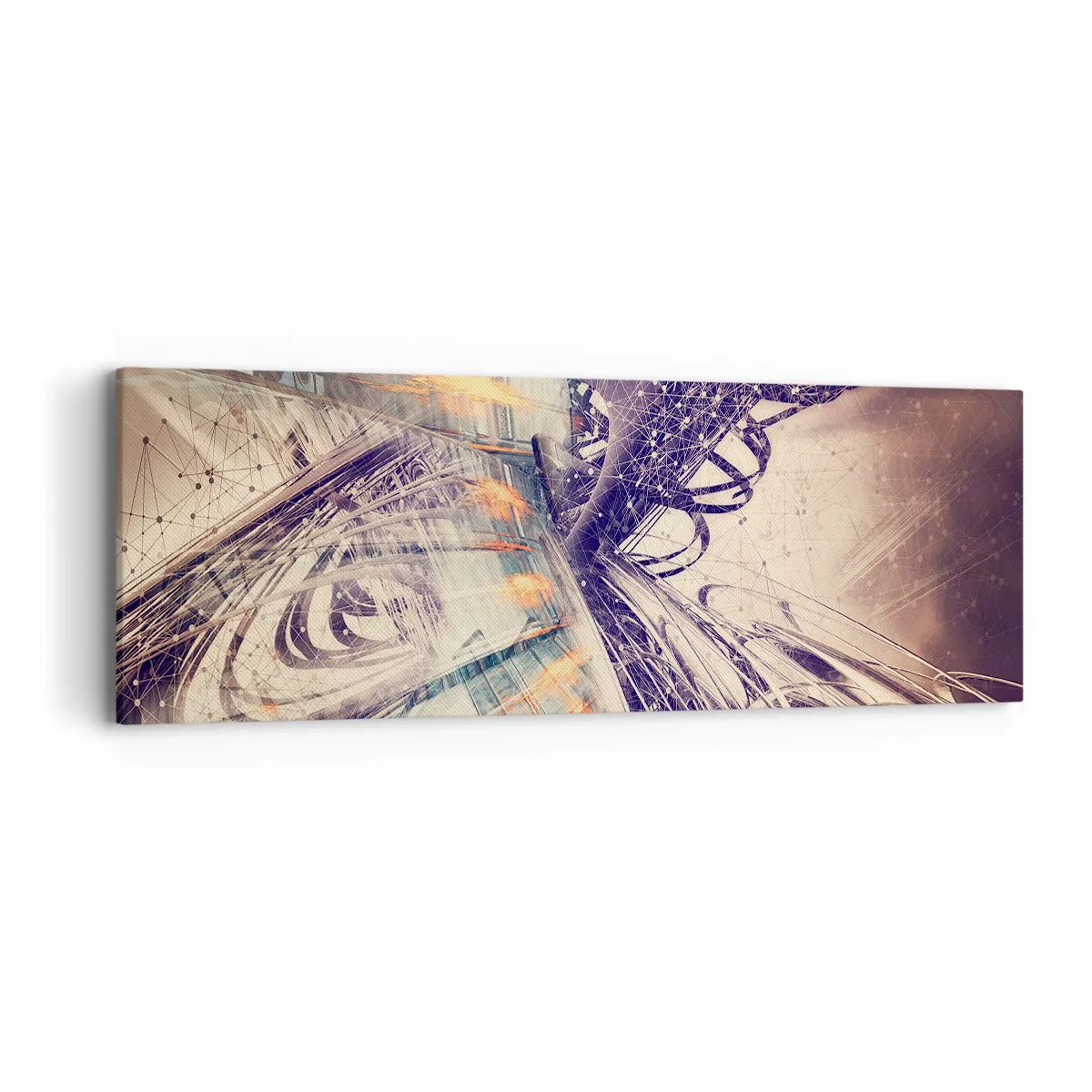 Canvas picture - At High Speed - 90x30 cm