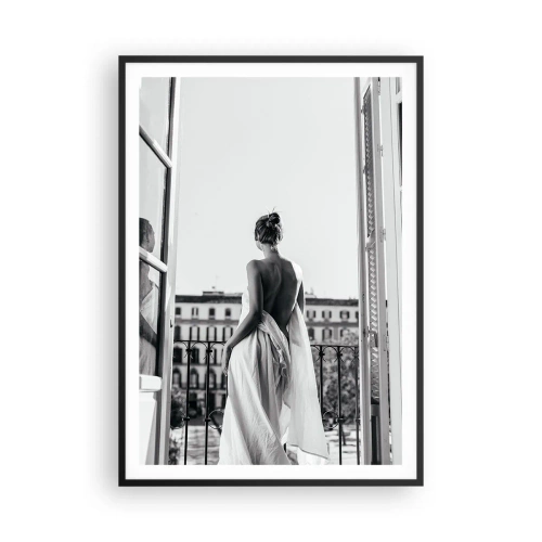 Poster in black frame - Awakening of the Senses - 70x100 cm