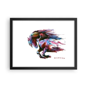 Poster in black frame - In Elation - 40x30 cm