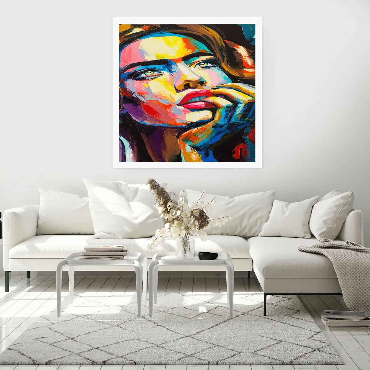Poster - Dreams Like Birds Flying in the Sky - 60x60 cm