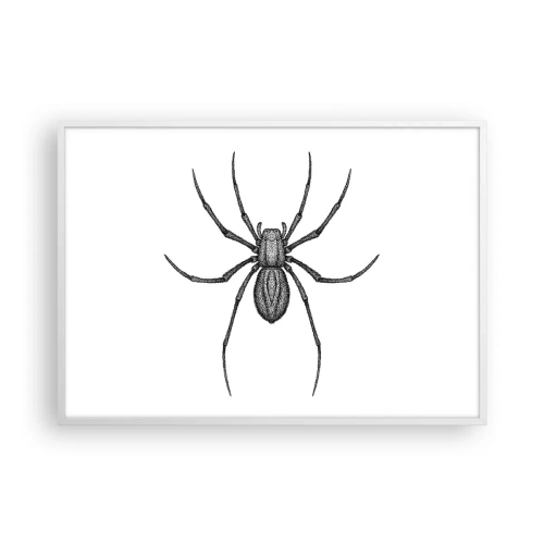 Poster in white frmae - Disturbing Precision - 100x70 cm