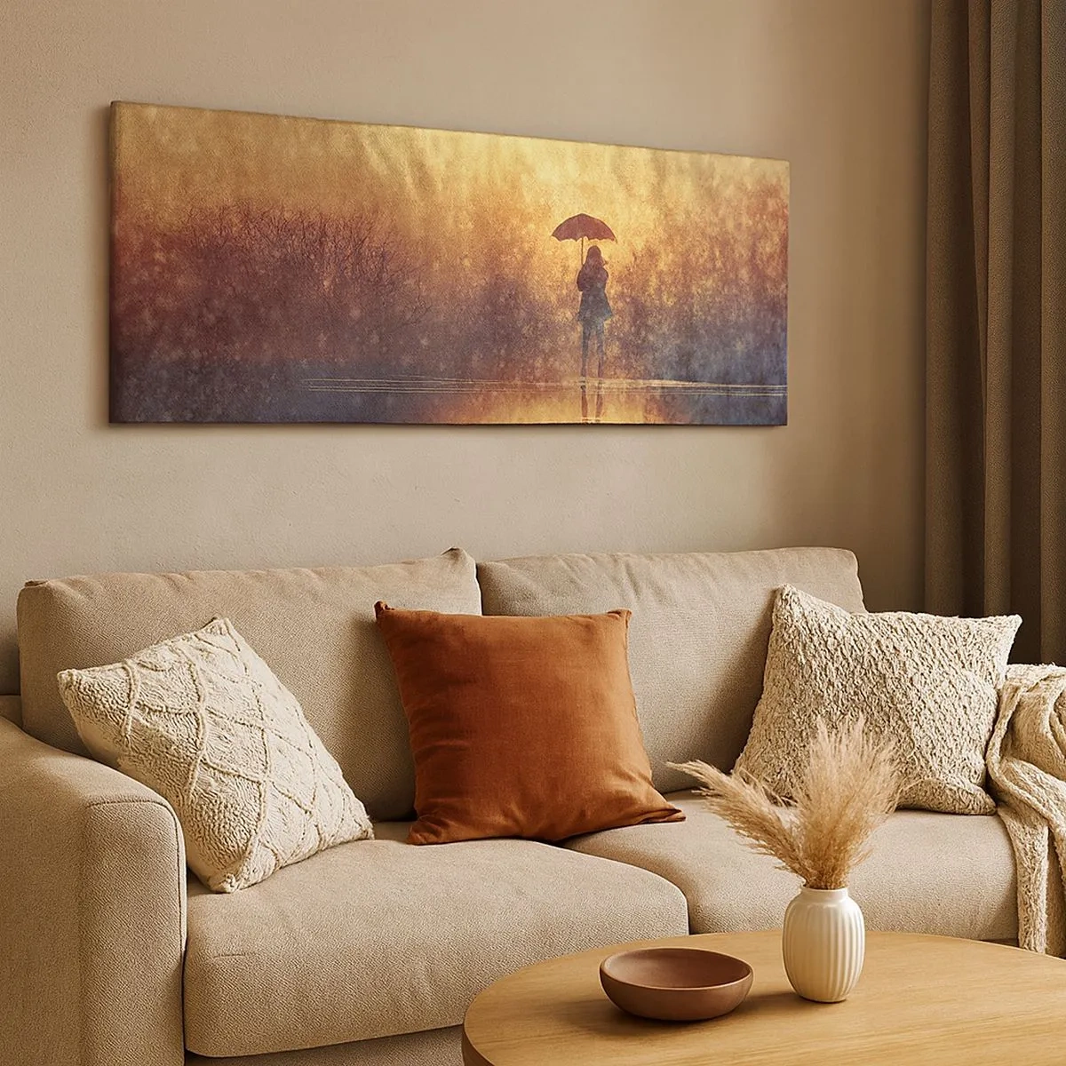 Canvas picture - I Think Someone Is Watching Me - 100x40 cm