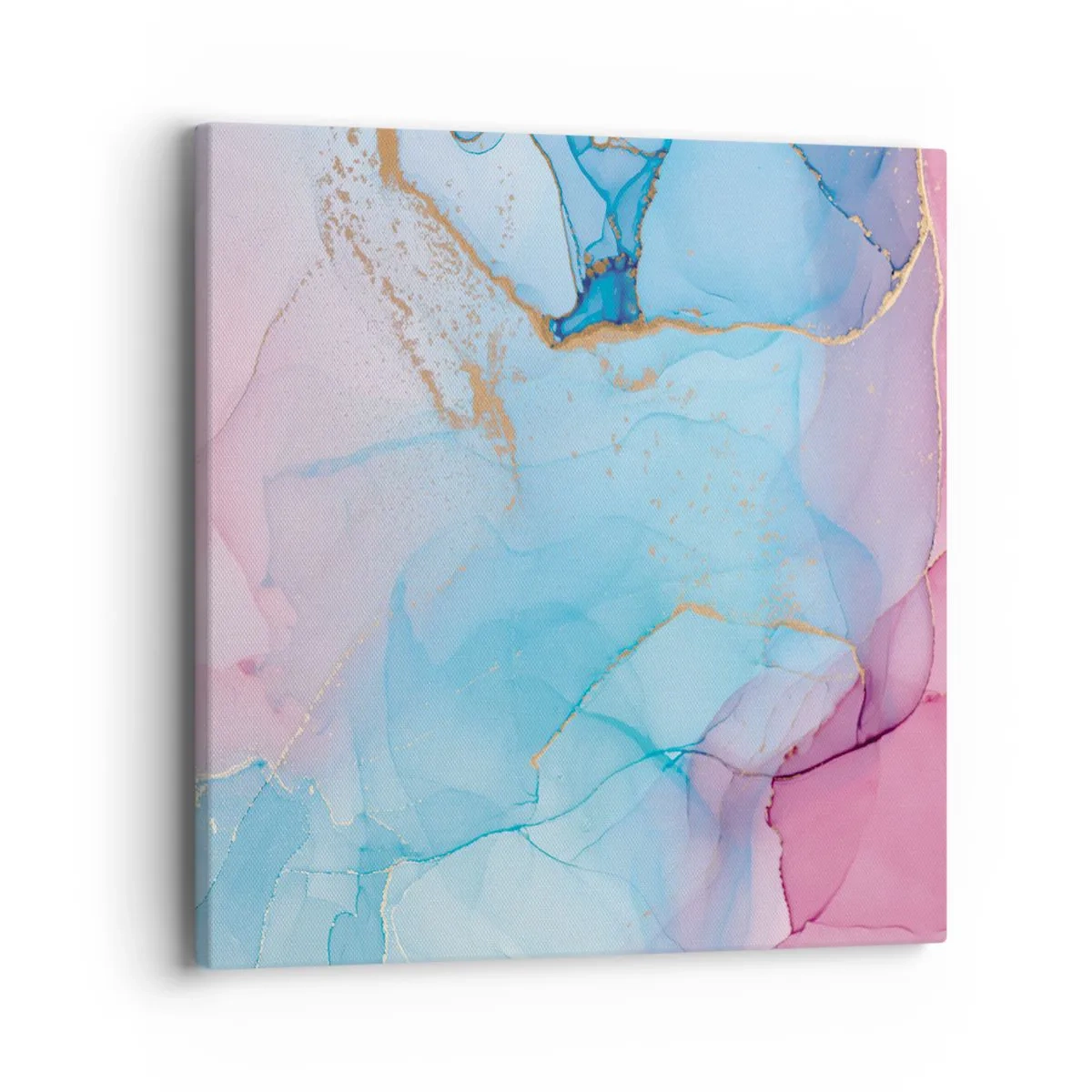 Canvas picture - Encounter and Permeation - 40x40 cm