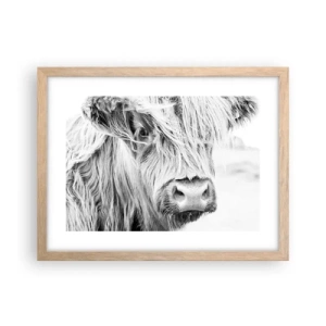 Poster in light oak frame - Scottish Wilderness - 40x30 cm