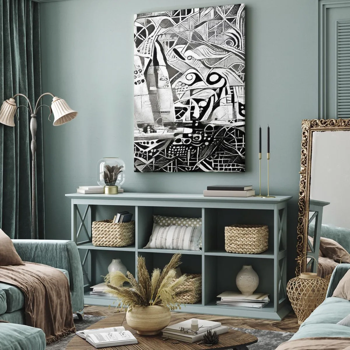 Canvas picture - Between Waves - 50x70 cm