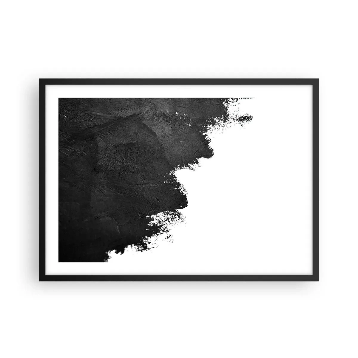 Poster in black frame - Elements: Earth - 70x50 cm