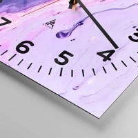 Clock face with numbers