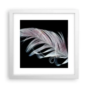 Poster in white frmae - Think about Touch - 30x30 cm