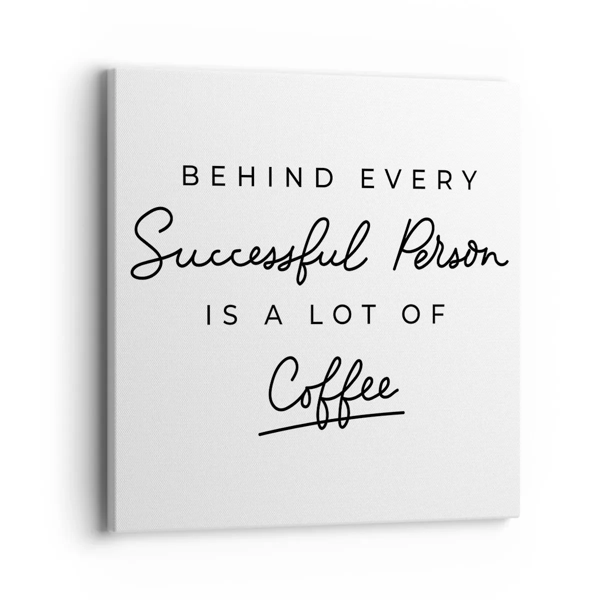 Canvas picture - Secret of Success - 40x40 cm