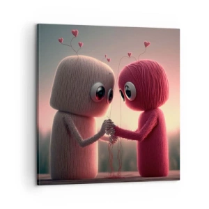 Canvas picture - Everyone Is Allowed to Love - 60x60 cm