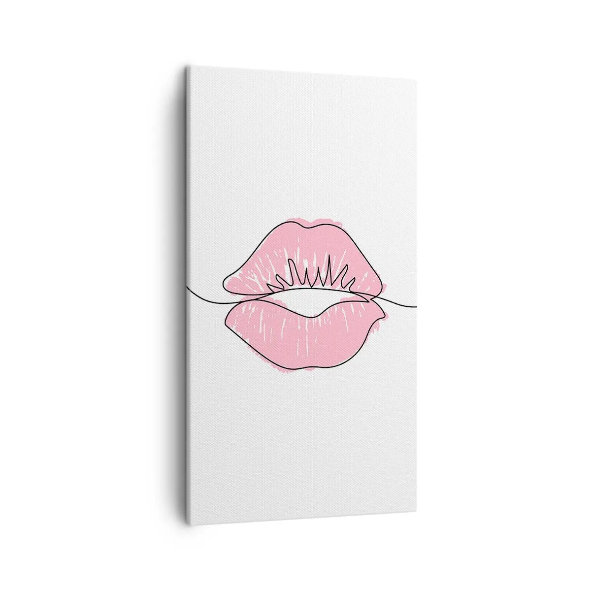 Canvas picture - Ready for a Kiss? - 45x80 cm