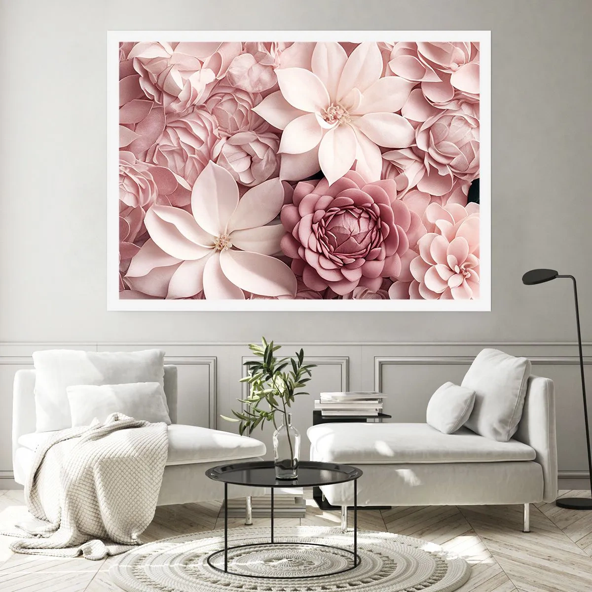 Poster - In Pink Petals - 40x30 cm