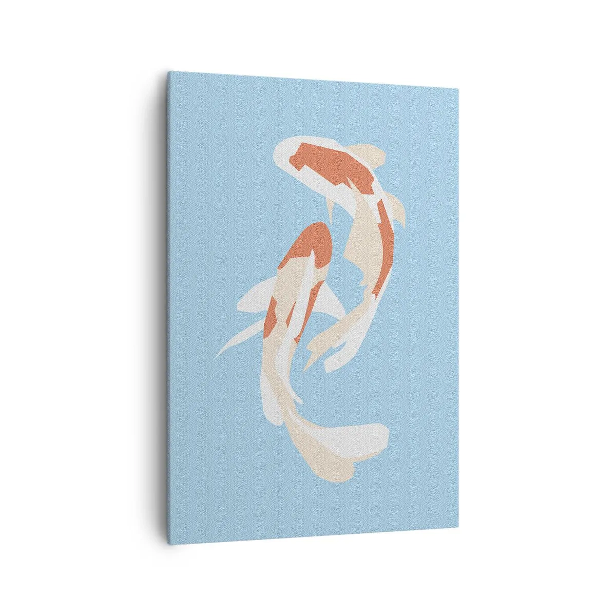 Canvas picture - Spontaneous Synchronised Swim - 70x100 cm