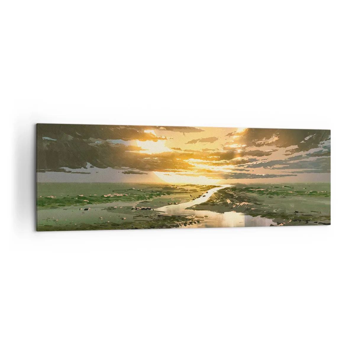 Canvas picture - Somewhere in a Distant Galaxy - 160x50 cm