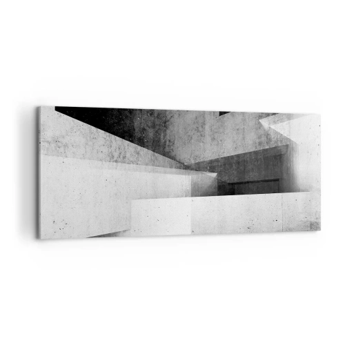Canvas picture - Structure of Space - 100x40 cm