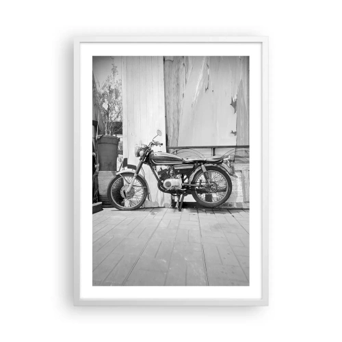 Poster in white frmae - Classics above All - 50x70 cm