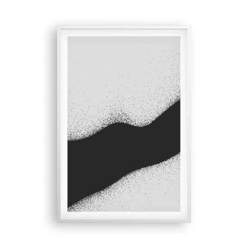 Poster in white frmae - Fluid Balance - 61x91 cm