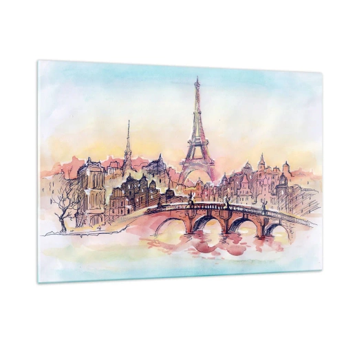 Glass picture - The Only Such City in the World - 120x80 cm