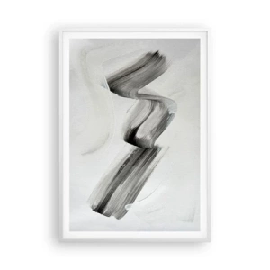 Poster in white frmae - Casually for Fun - 70x100 cm