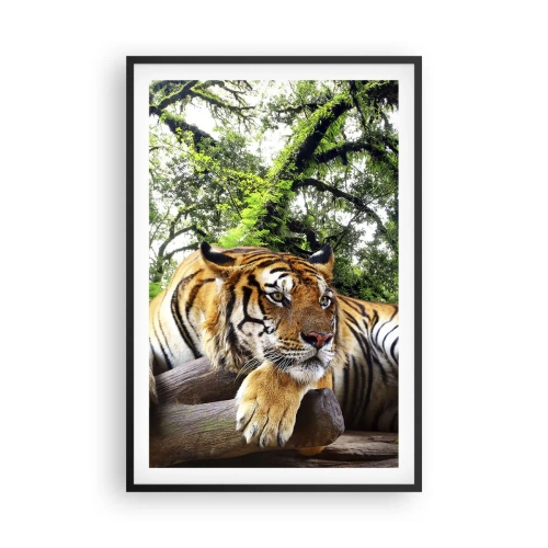 Poster in black frame - Best Regards - 61x91 cm