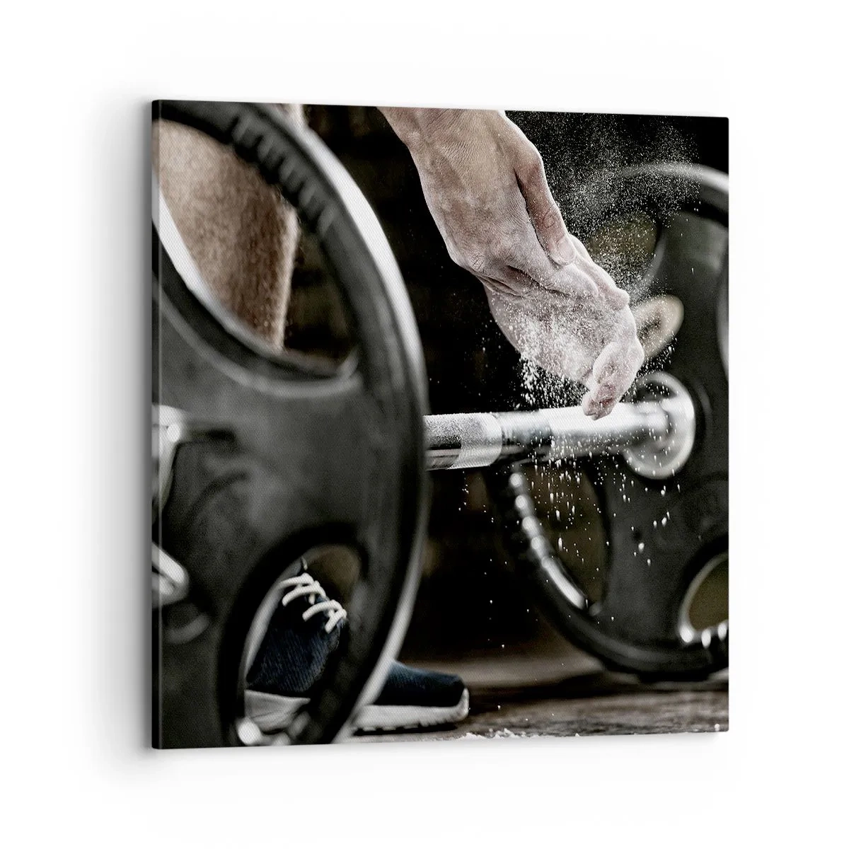 Canvas picture - Challenge Accepted! - 70x70 cm