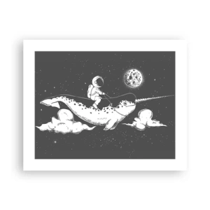 Poster - Space Rider - 50x40 cm