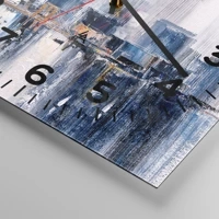 Clock face with numbers