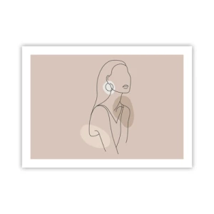Poster - Icon of Girlhood - 70x50 cm